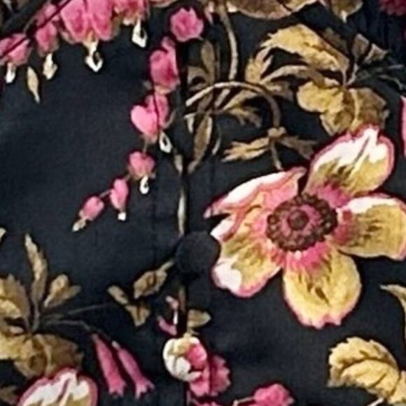 BY ANTHROPOLOGIE Deep-V Tunic Blouse NWT Small - Picture 5 of 13